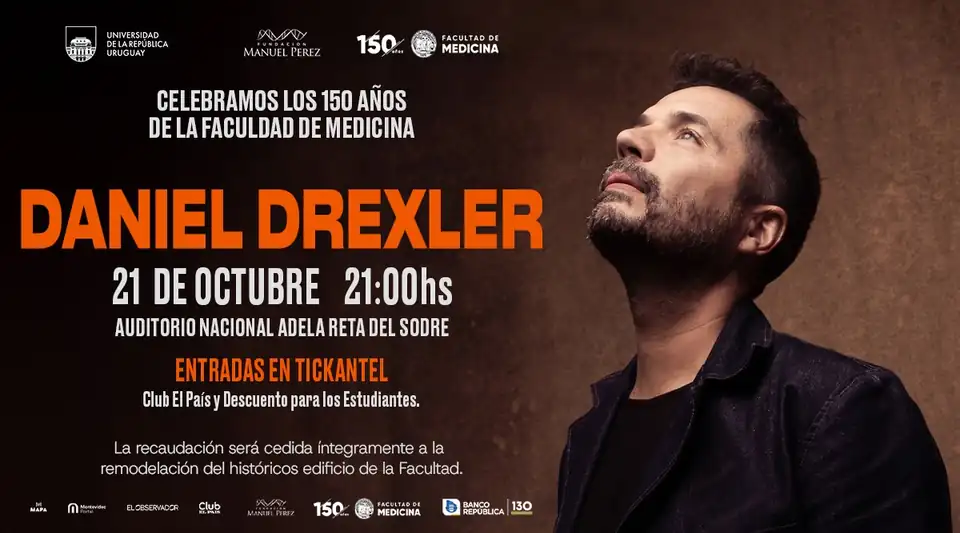Daniel Drexler: una noche a beneficio del edificio central