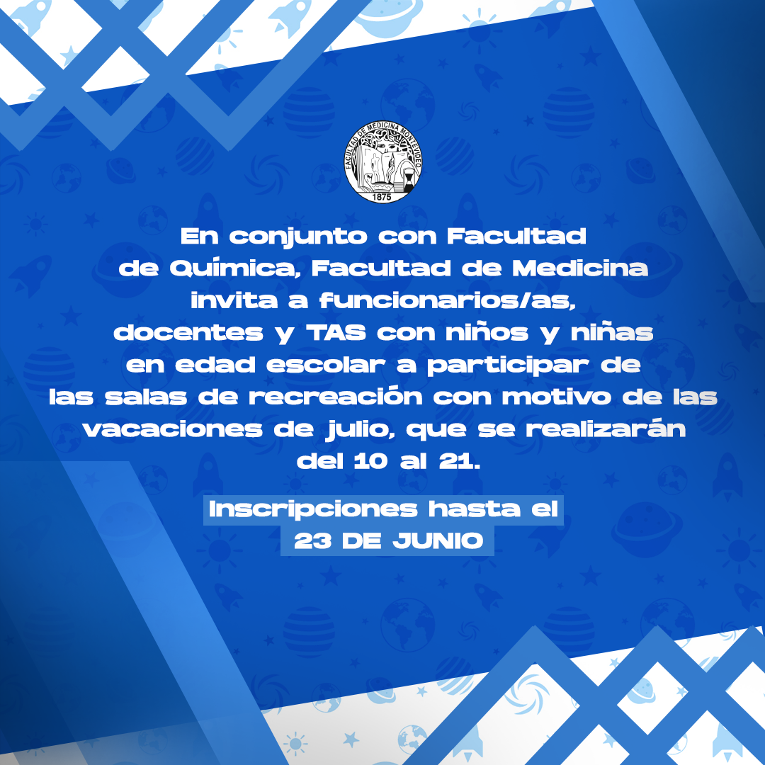 Inscripciones abiertas para la Sala de Recreación y Cuidados en el marco de las vacaciones de invierno
