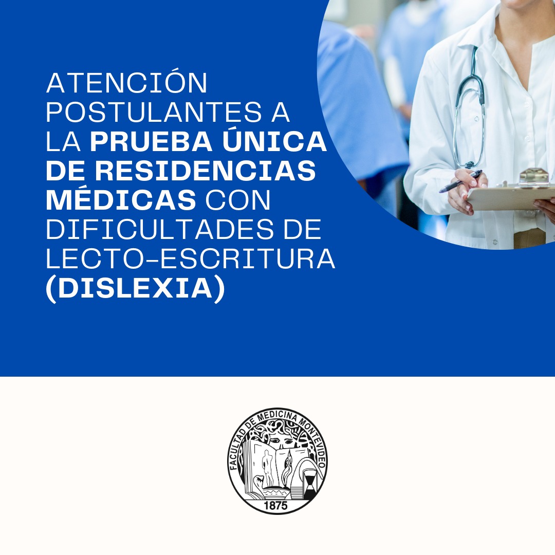 Comunicado POSTULANTES CON DIFICULTADES DE LECTO-ESCRITURA (DISLEXIA)