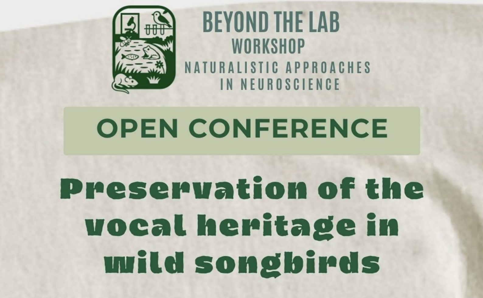 Conferencia abierta del Dr. Gabriel Mindlin en el marco del Beyond the Lab Workshop