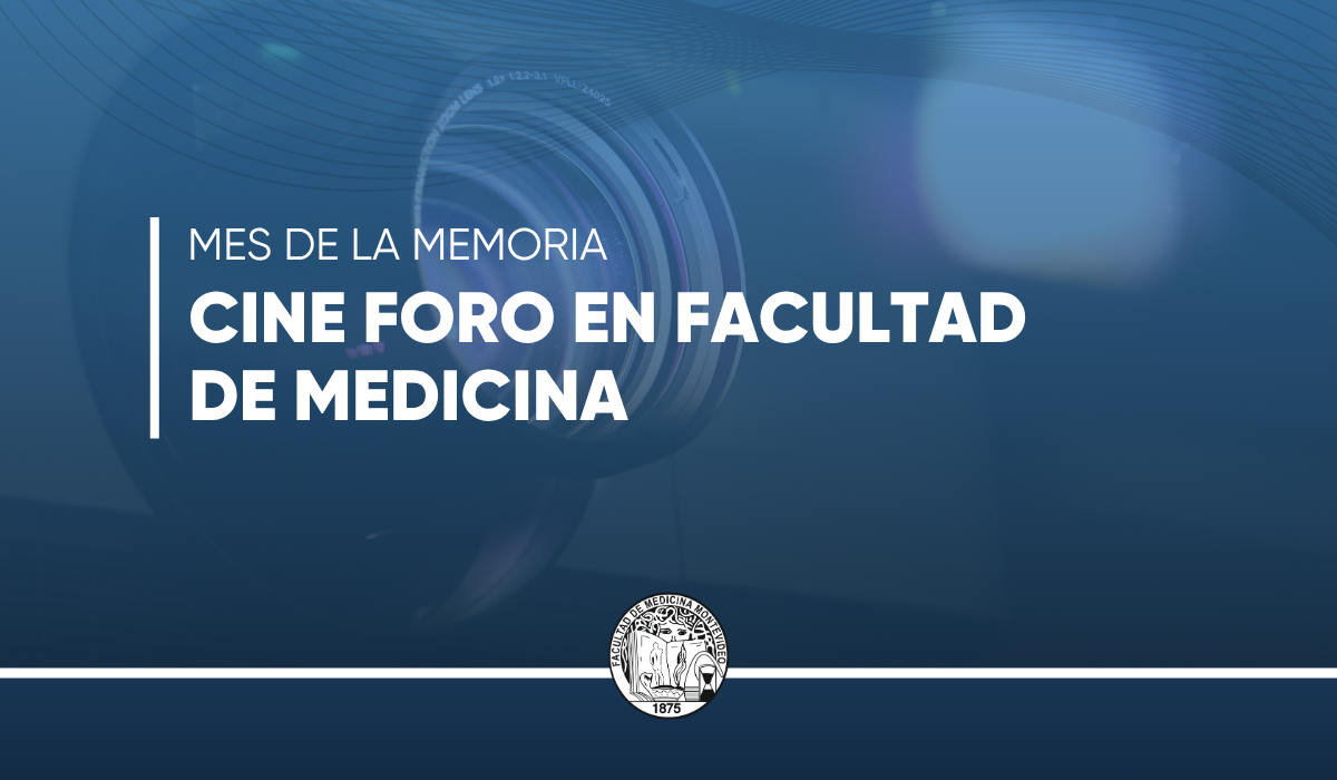 Próxima sesión del Cine Foro en Facultad de Medicina