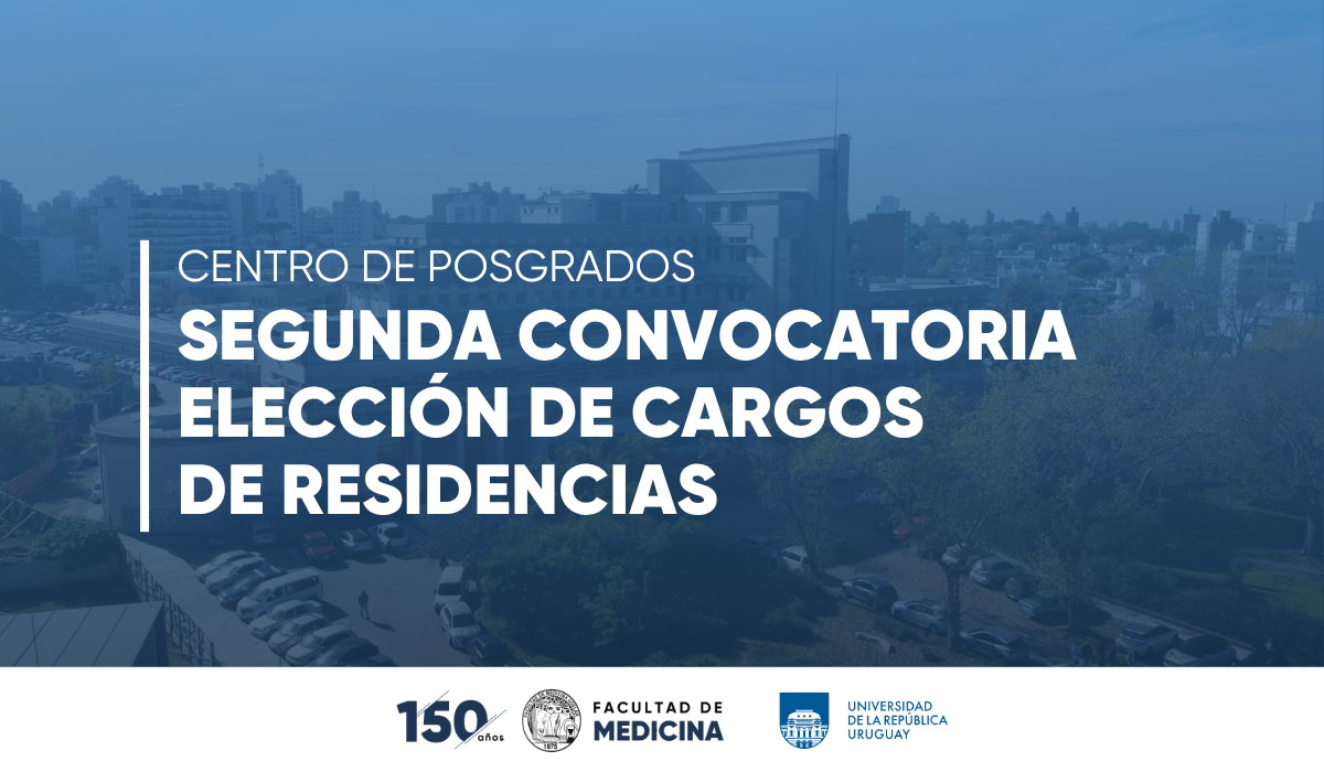 Segunda convocatoria para la elección de cargos de Residencias