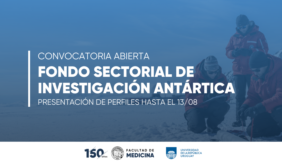 Convocatoria abierta al Fondo Sectorial de Investigación Antártica