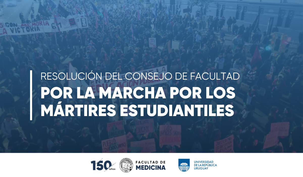 RESOLUCIÓN DEL CONSEJO POR LA MARCHA POR LOS MÁRTIRES ESTUDIANTILES