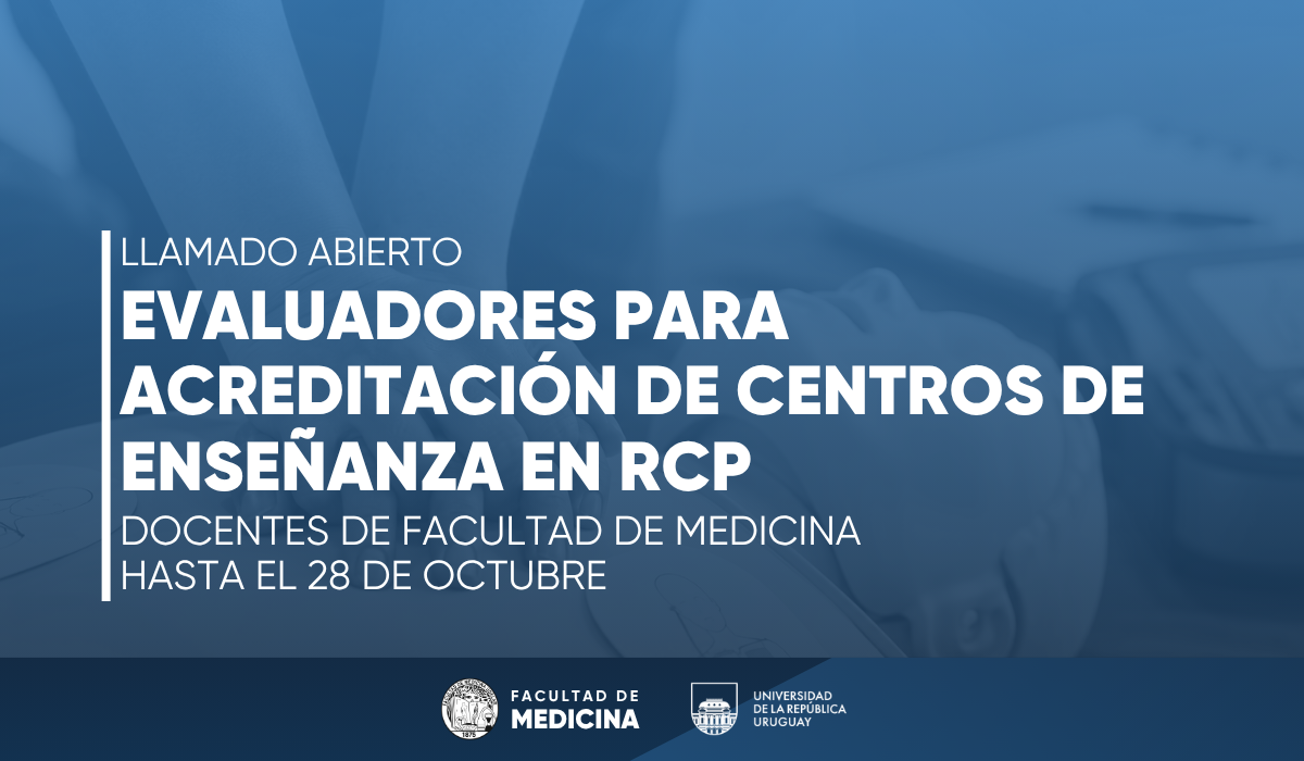 Llamado a evaluadores para la acreditación de Centros de Enseñanza en RCP