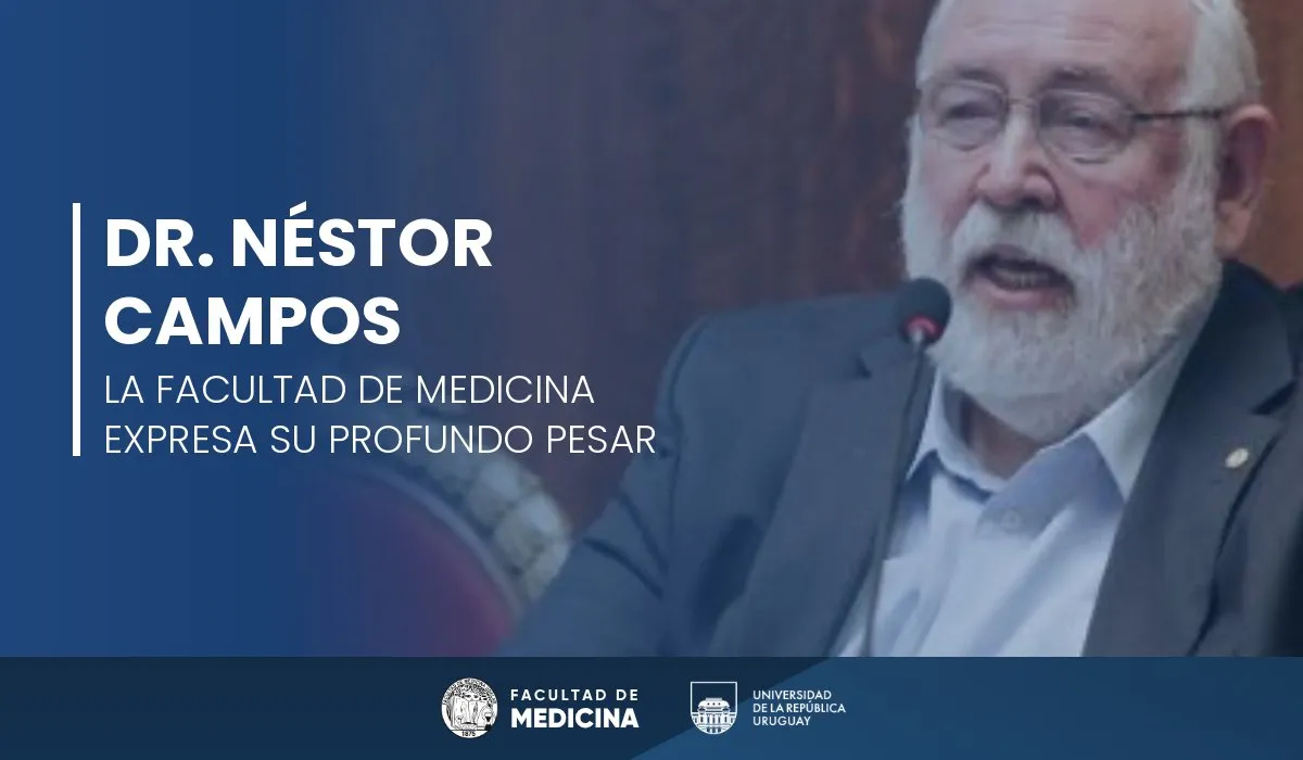 Fallecimiento del Dr. Néstor Campos